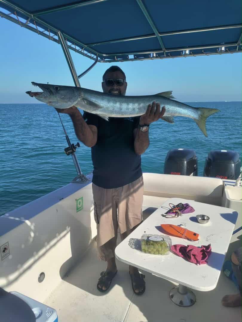 34 feet fishing boat for rental in Dubai