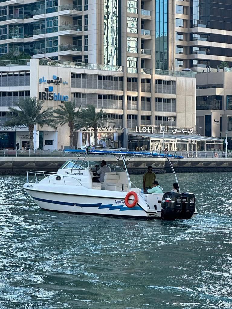34 feet fishing boat for rental in Dubai