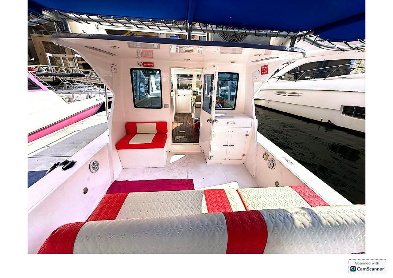 42 feet boat for rental in Dubai